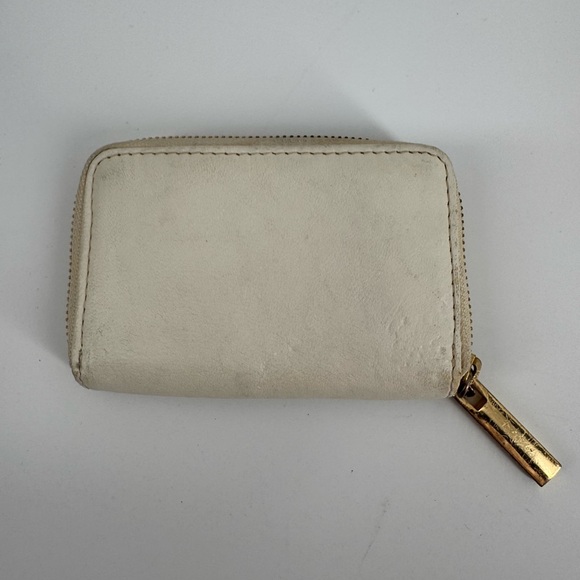 Tory Burch White Wallet Card Holder - Picture 3 of 5